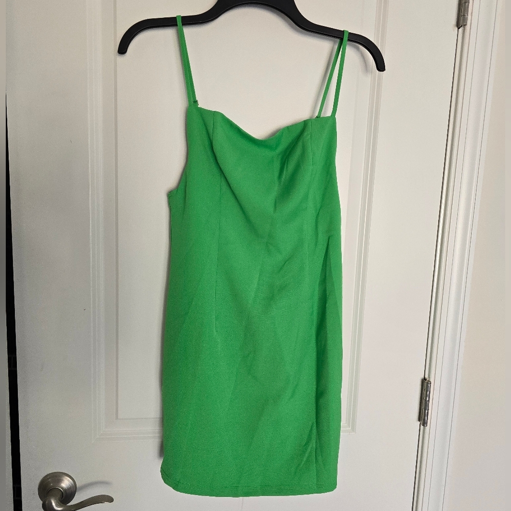 A Love Like You Love, Fire Vibrant Green Mini Dress/ Tunic Top South Moon Under
